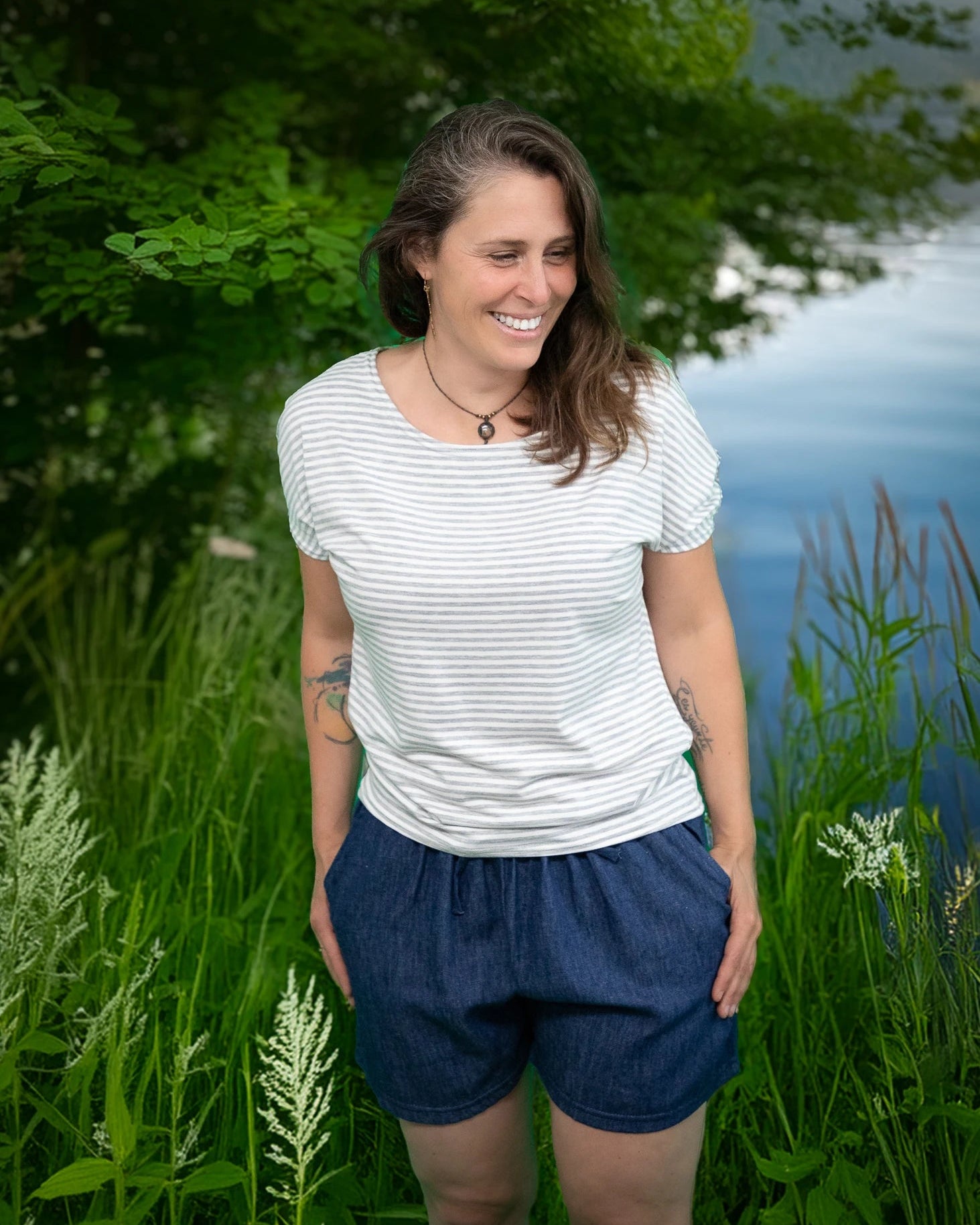 ÉLI Rayé - T-shirt