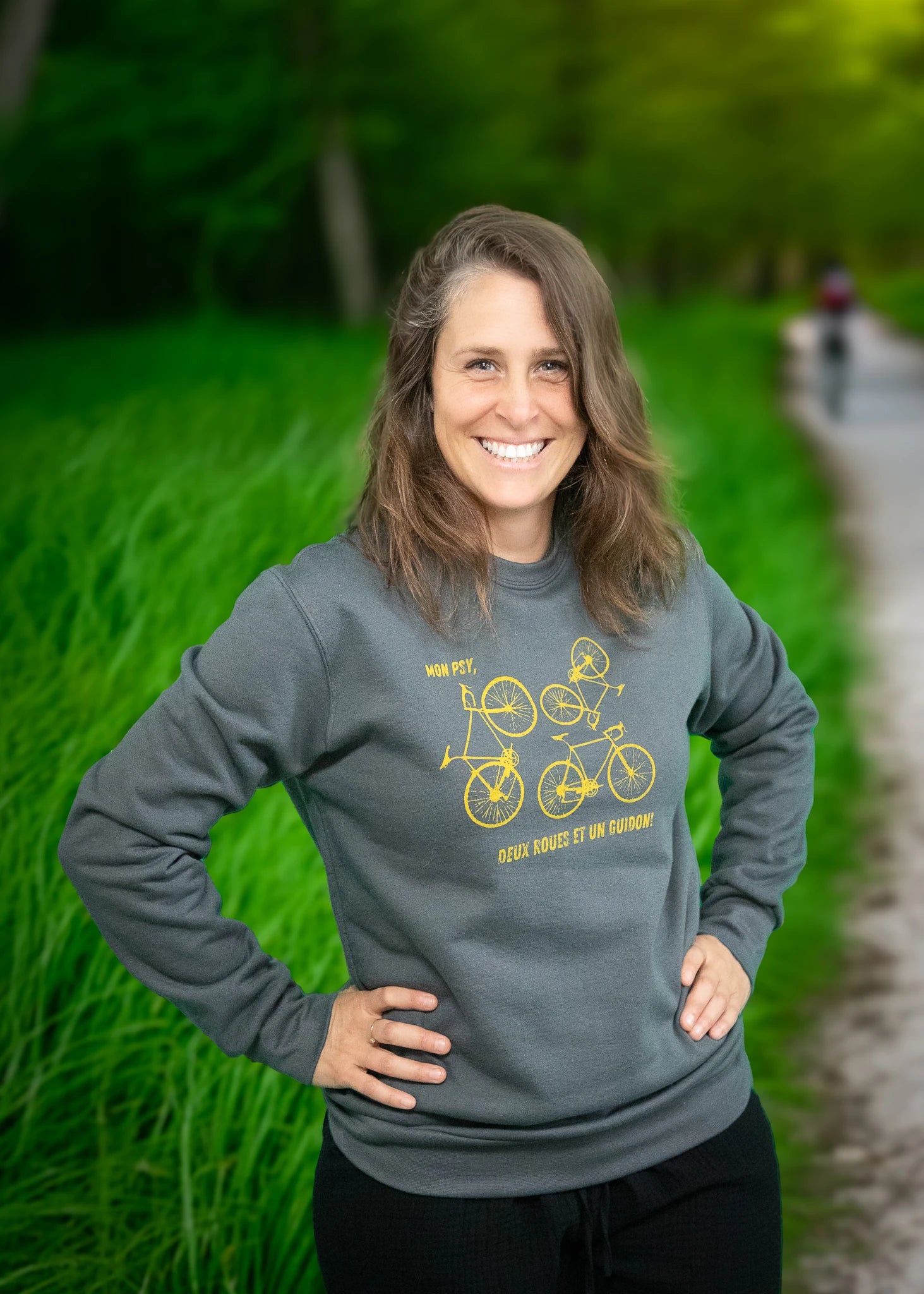 KOBICREW Psyvélo - Chandail crewneck