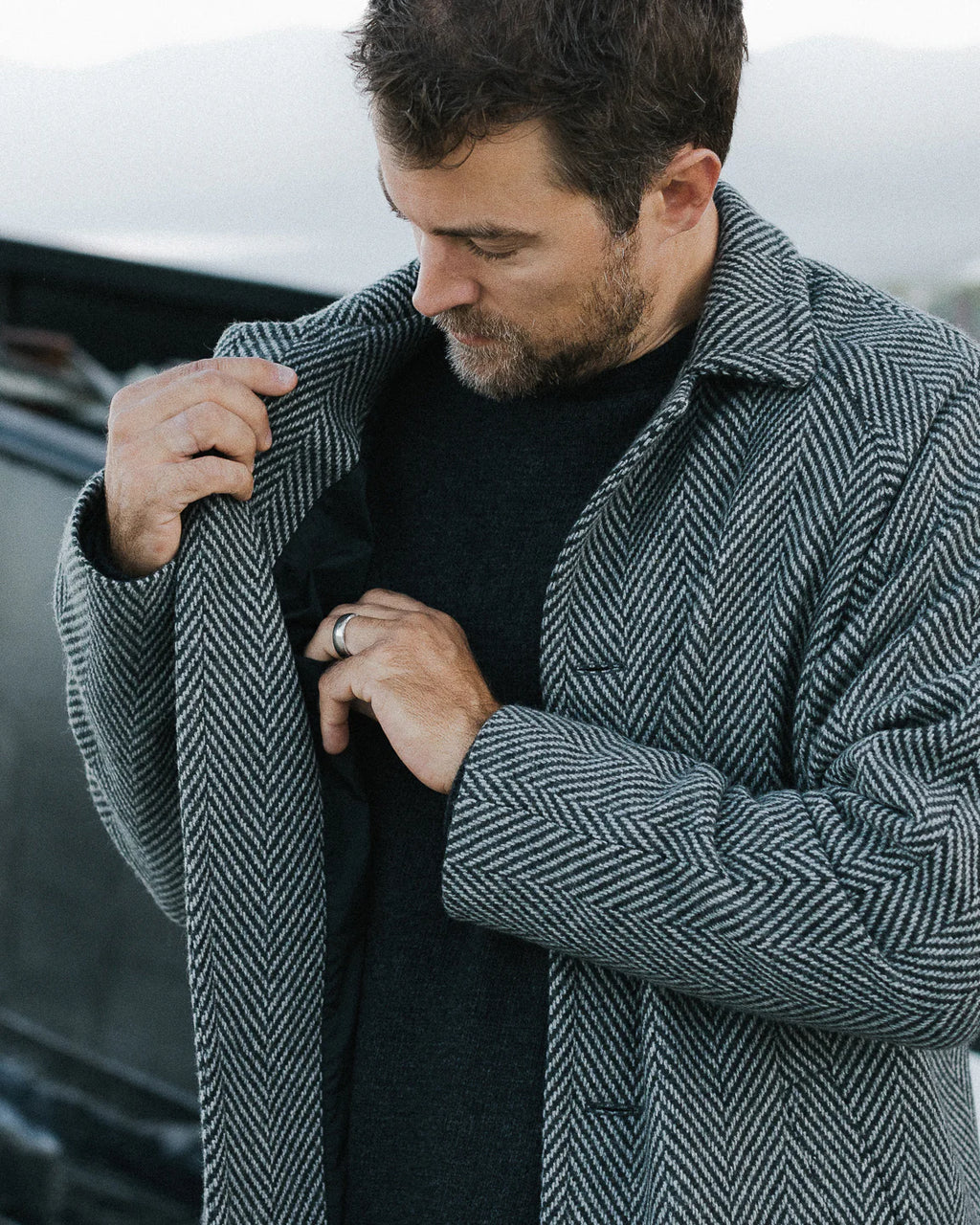 LE CHEVRON du Nord-Ouest - Manteau