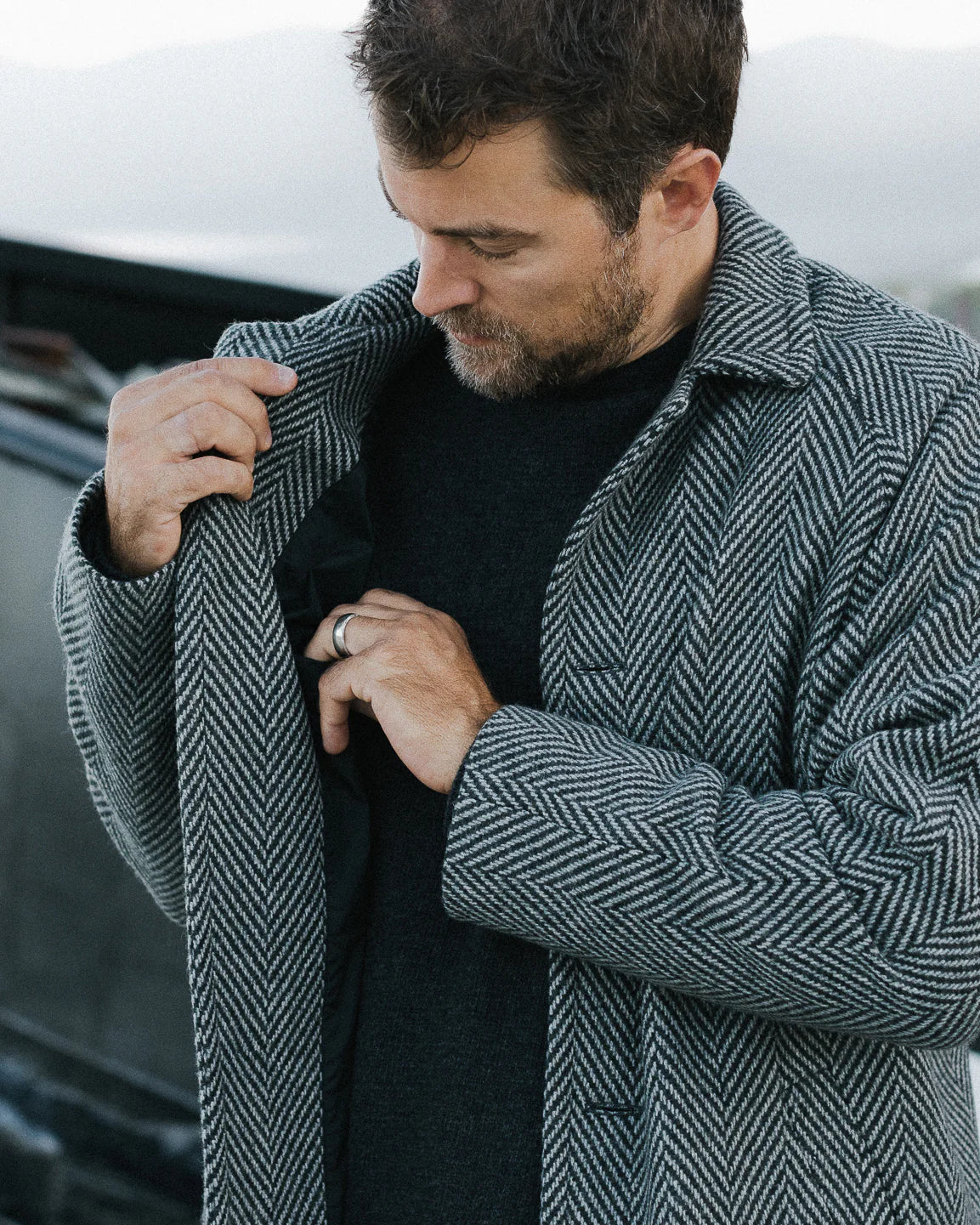 LE CHEVRON du Nord-Ouest - Manteau