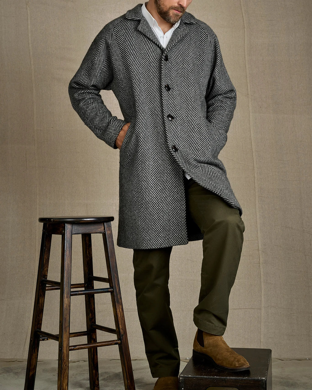 LE CHEVRON du Nord-Ouest - Manteau