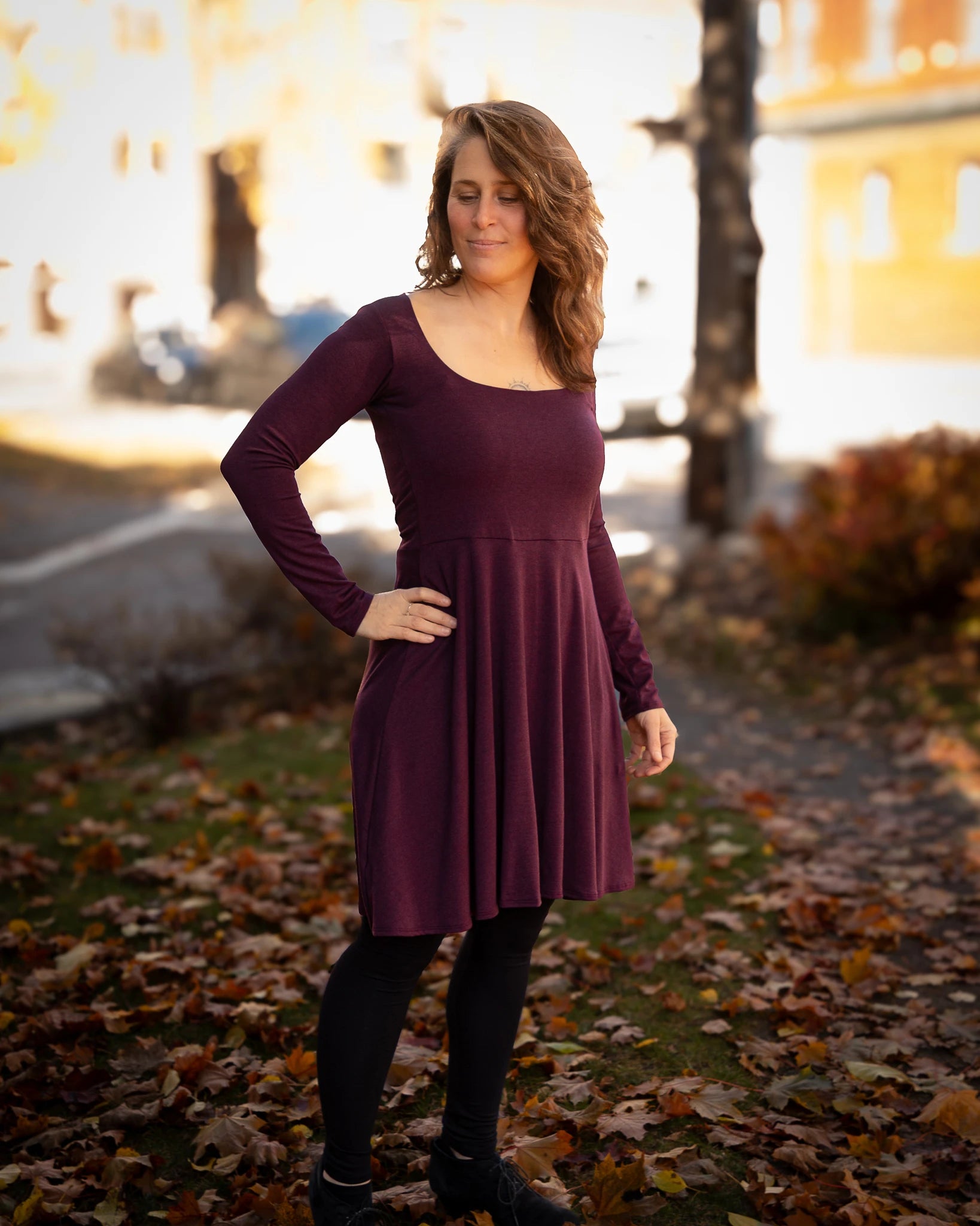 LORIANE - Long-sleeved dress