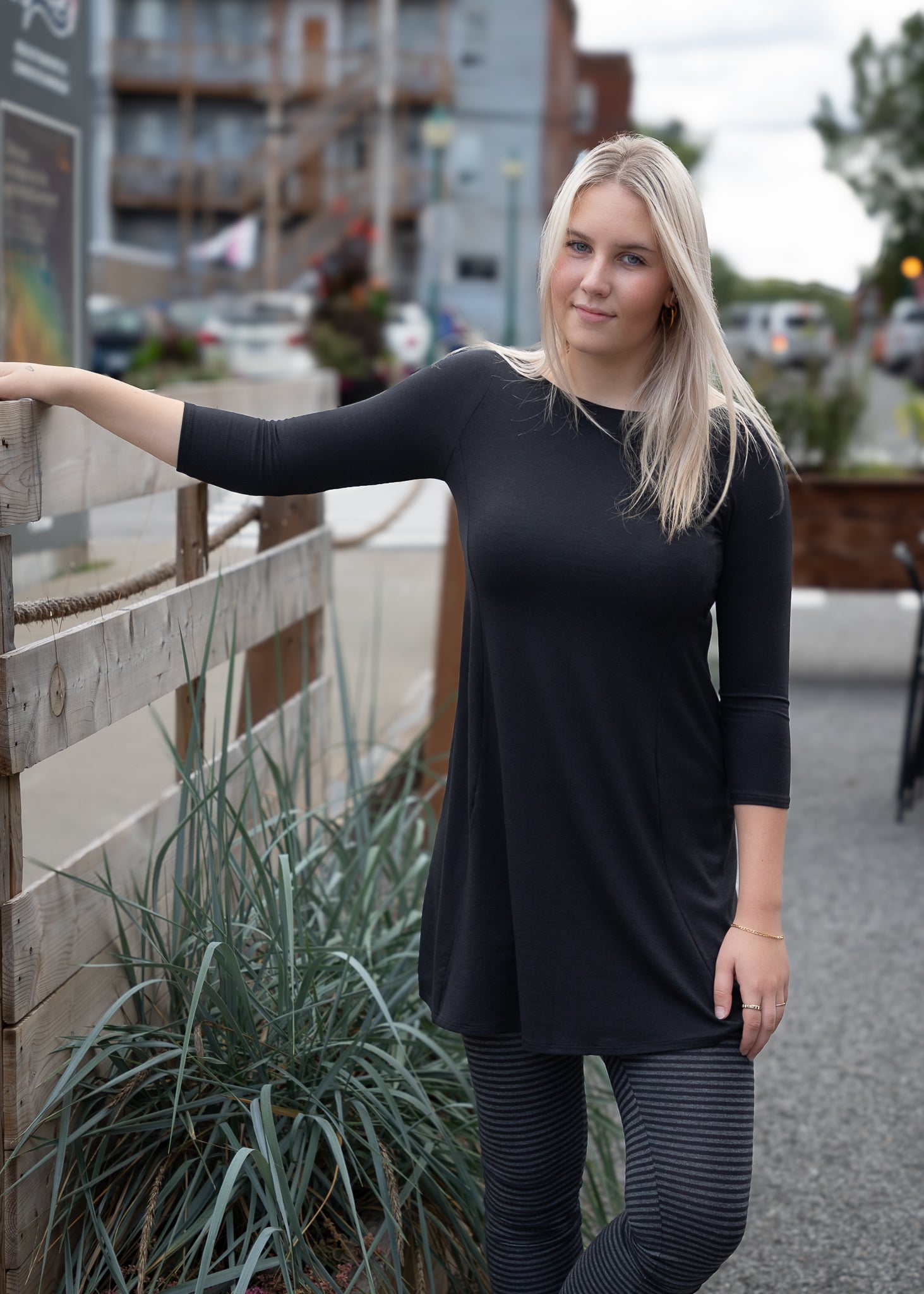 MALAGA 3/4 noir - Abaka