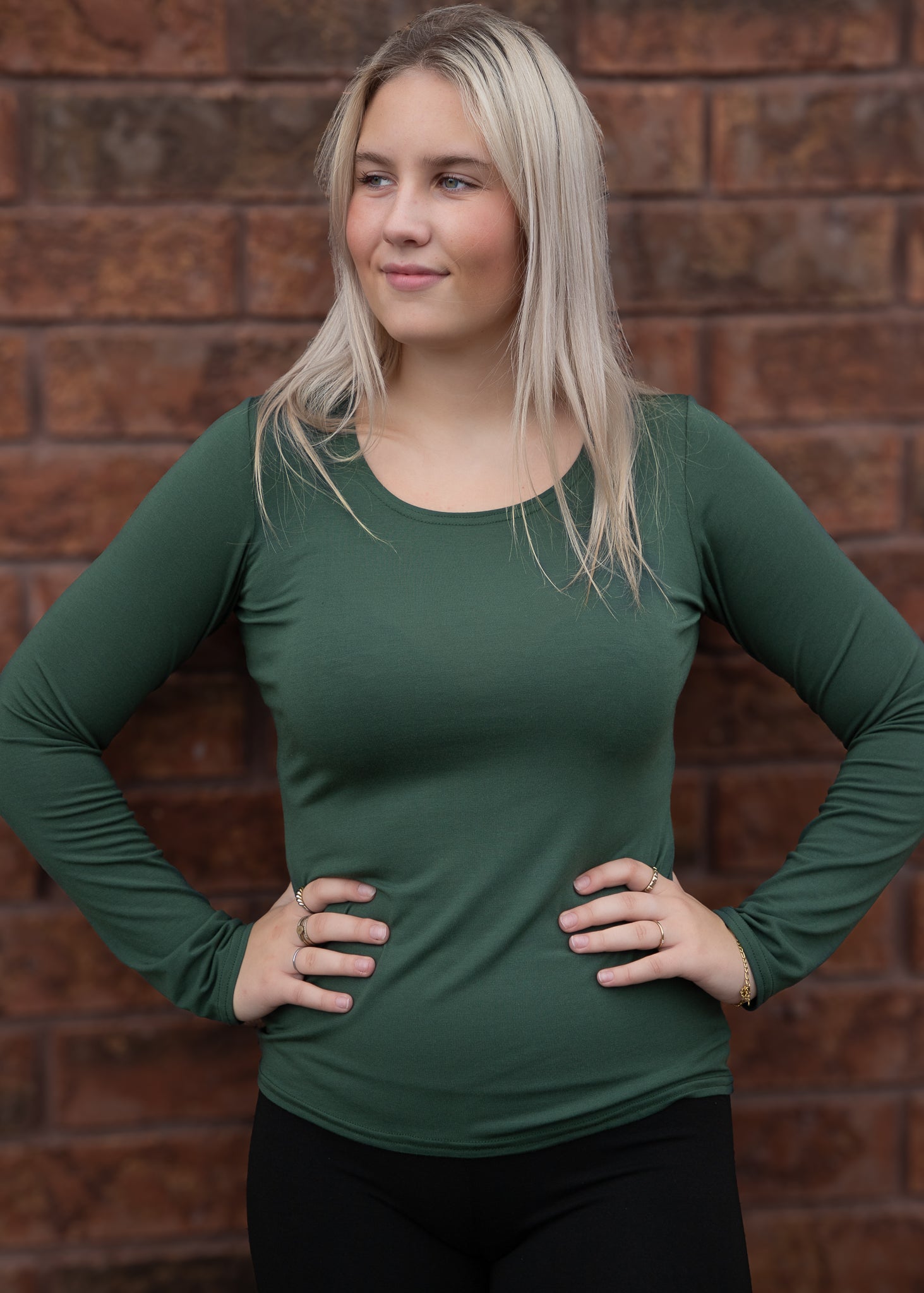 MARIETTE L/S TENCEL pin - Abaka