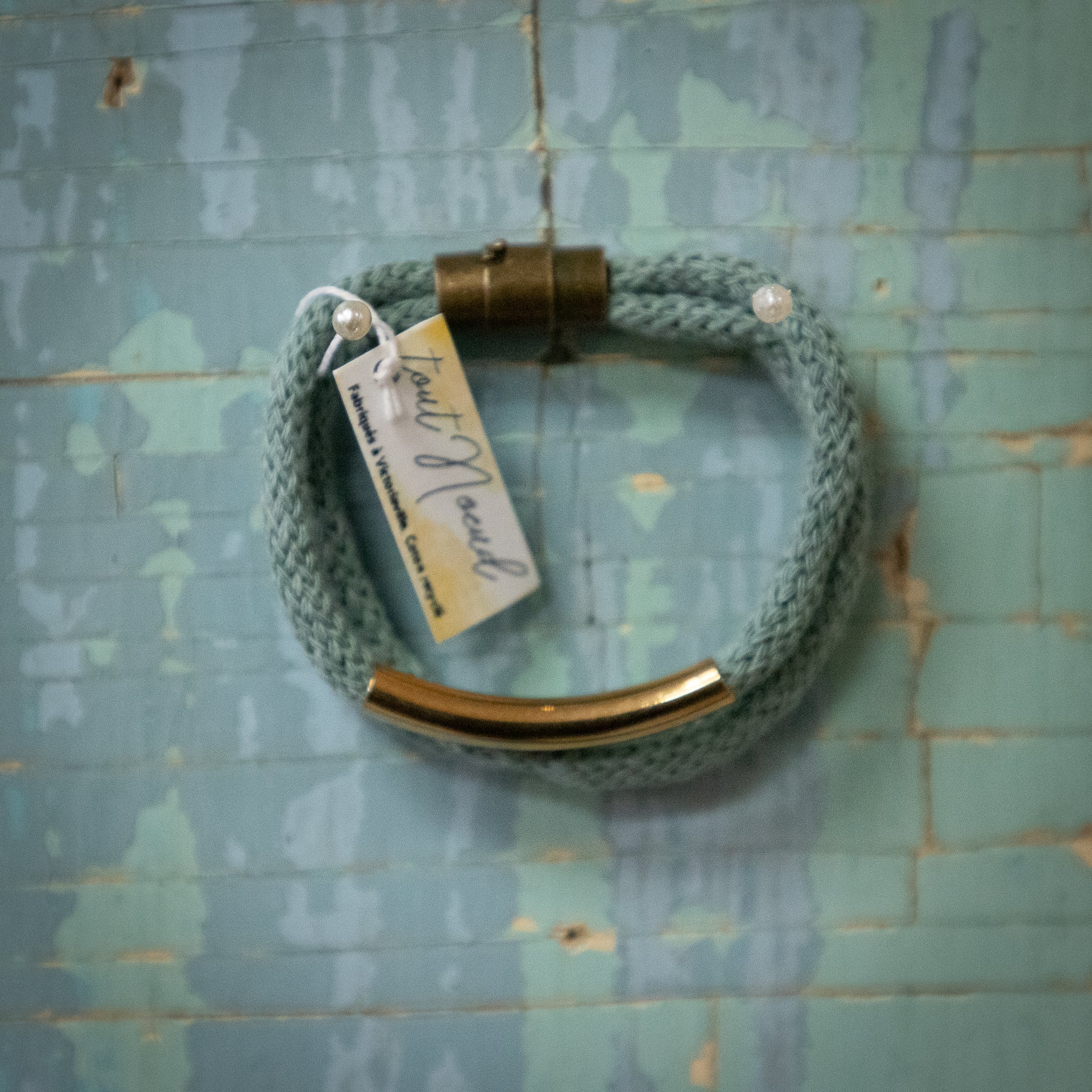 BRACELET PIÈCE MÉTALLIQUE - Abaka