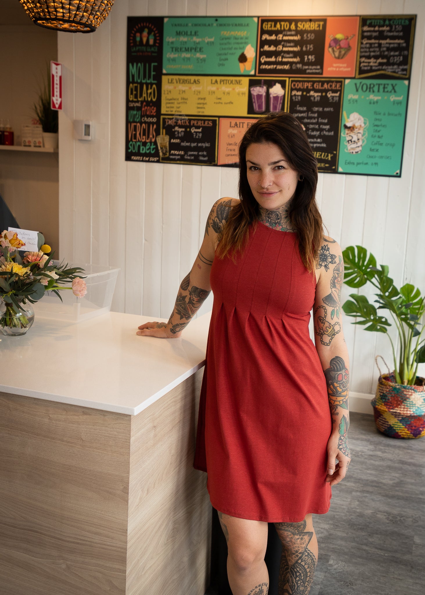 ODRÉE HEMP brique - Abaka