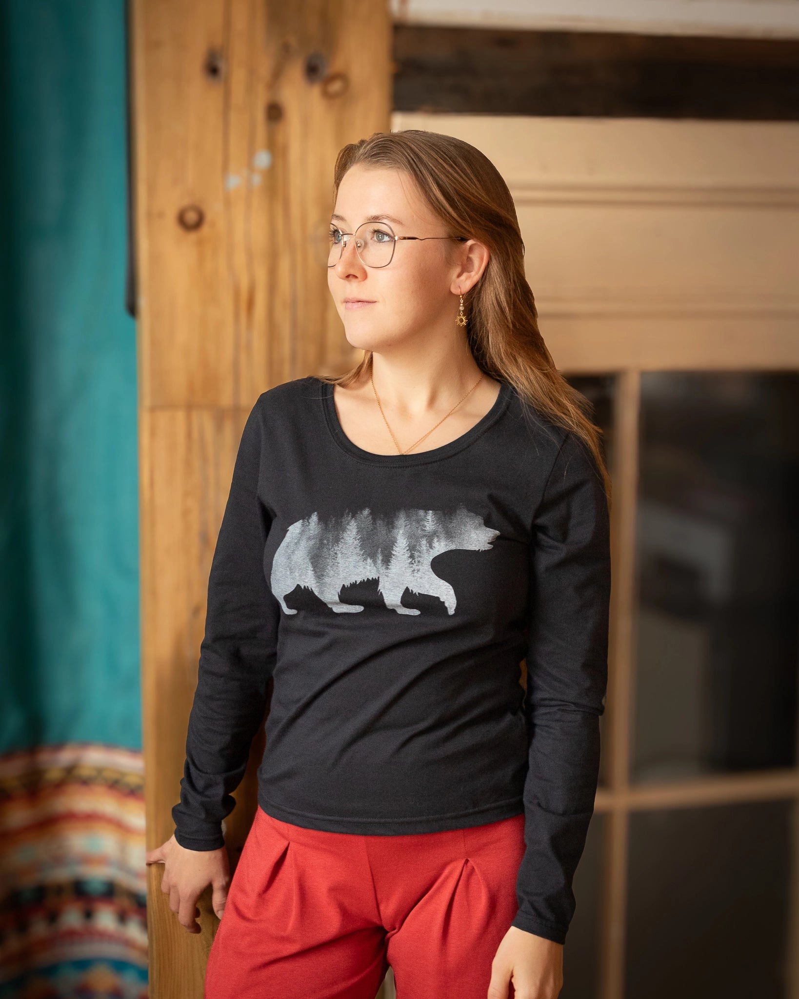 ORGANIKA Ours - Chandail Manches Longues