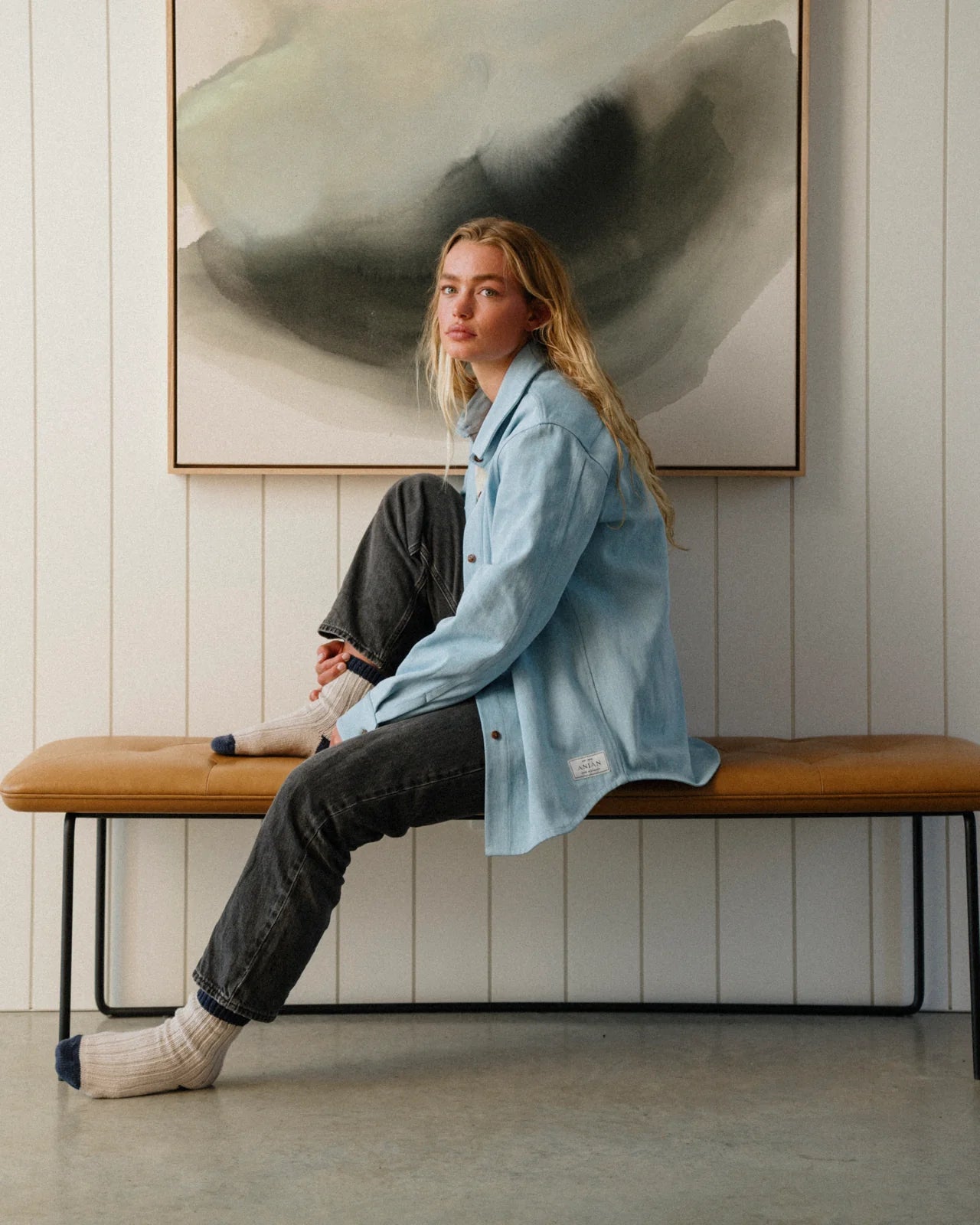 LA CHEMISE EN JEAN - Chemise