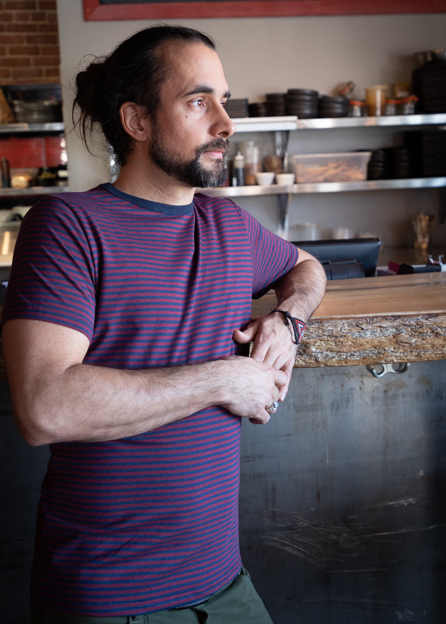 BESTEEBOY rayé marine & wine - Abaka