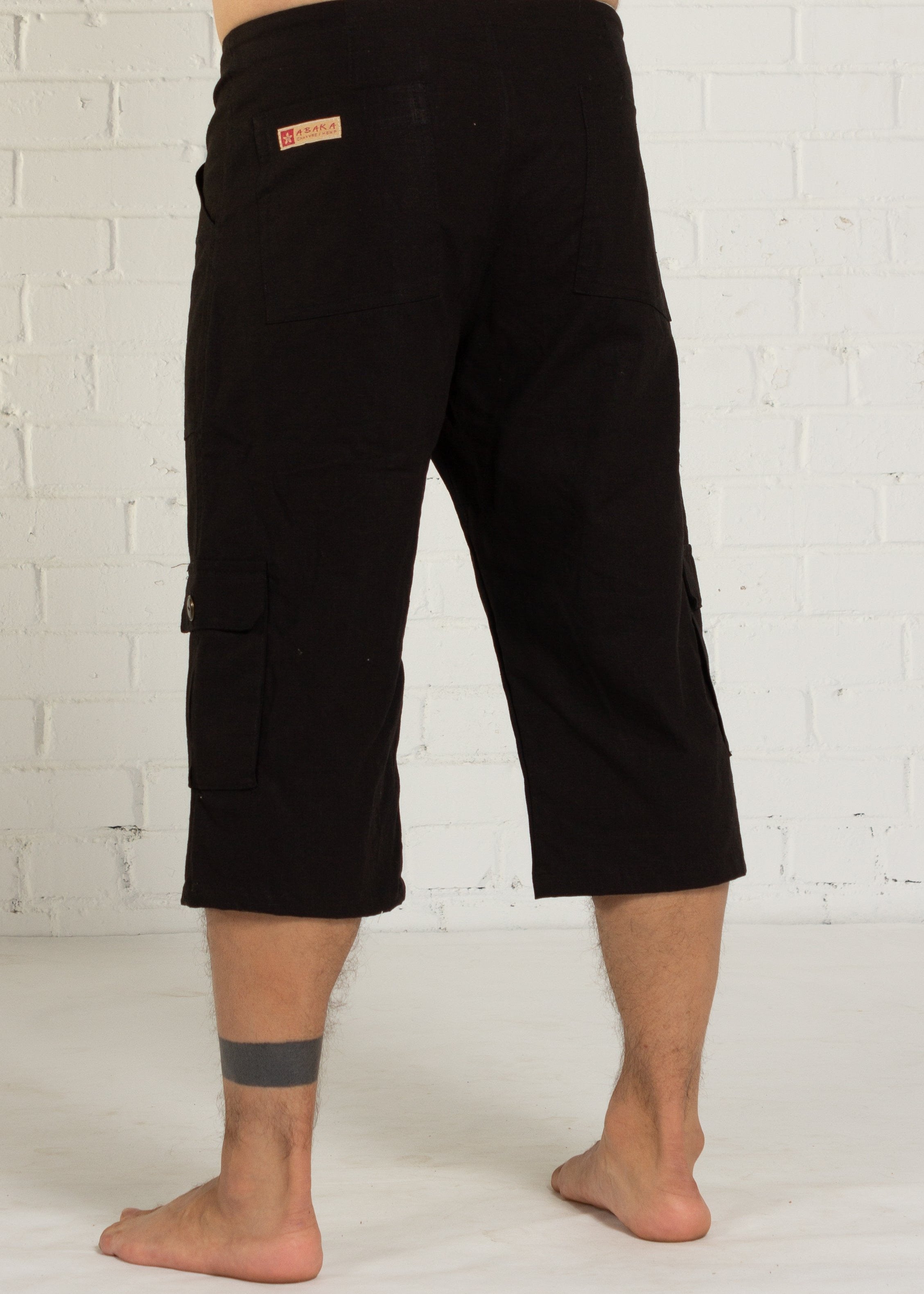 KAMELEON CARGO HEMP noir - Abaka