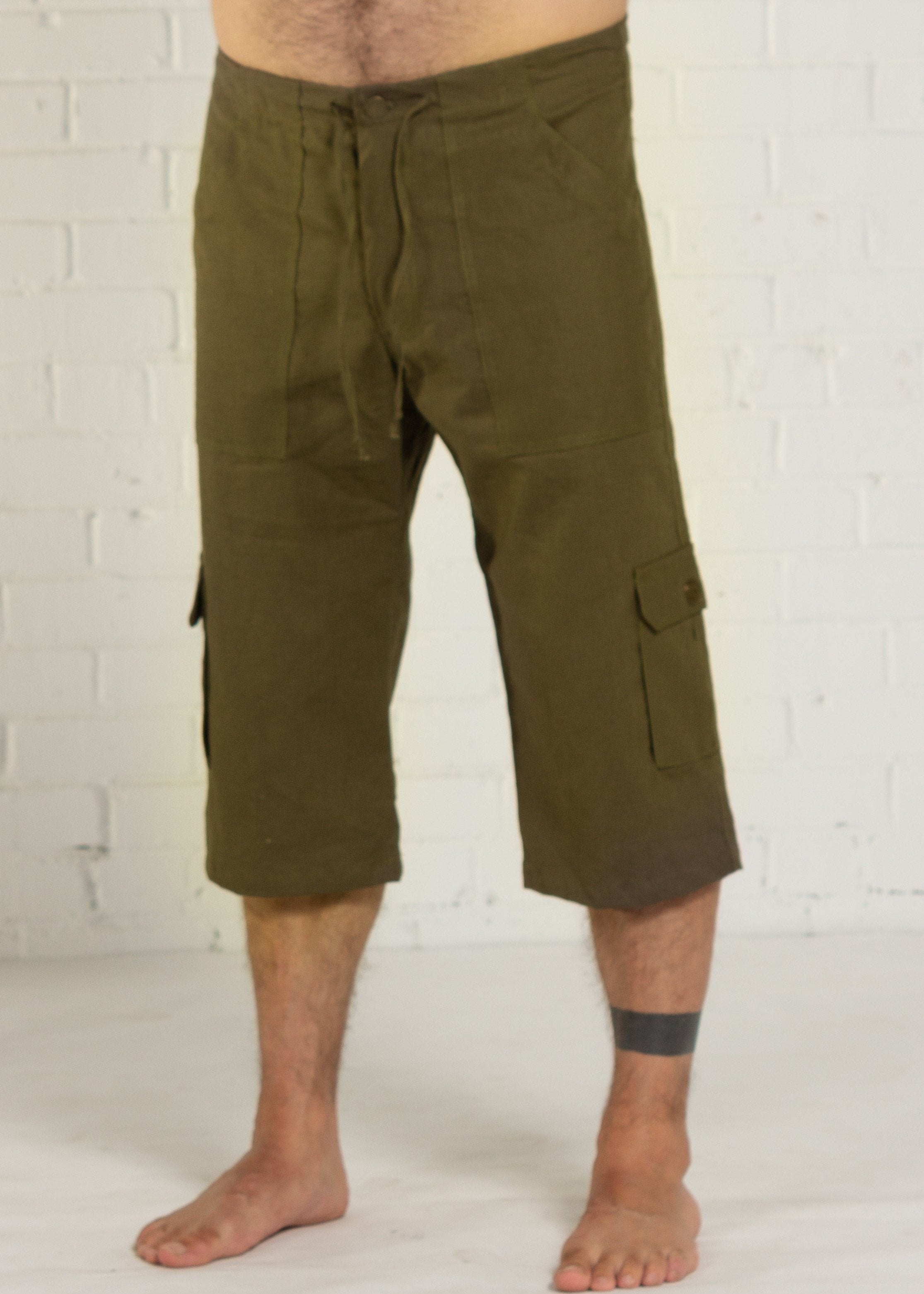 KAMELEON CARGO HEMP olive - Abaka