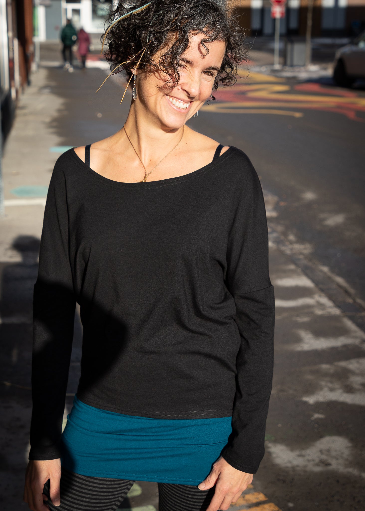 ÉLI L/S noir - Abaka