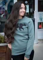 POCOCREW OURS UNISEXE sarcelle - Abaka