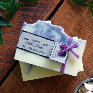 VANILLE & FRAMBOISE NOIRE Savon - Abaka